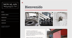 Desktop Screenshot of novalanfabrics.com.mx
